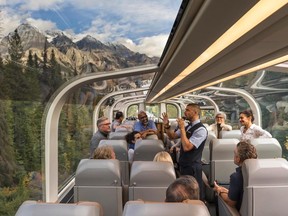 The Rocky Mountaineer is a spectacular way to experience Canada's natural beauty.