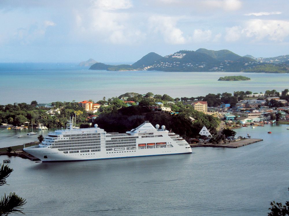 Caribbean comfort aboard Silversea