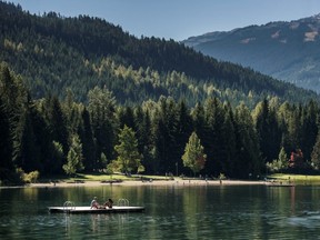 Lost Lake in Whistler.