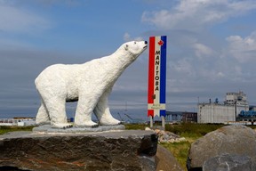 Even without this statue, there's no doubt that Churchill is Canada's polar bear capital. [Travel Manitoba Photo]