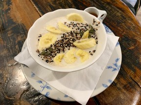 I found this sublime porridge with berries and seeds at RóCo on Lord Edward St. (Photo by Jennifer Bain)