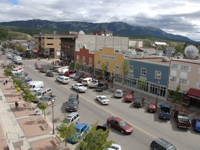 Downtown Whitehorse still has a frontier feel to it.