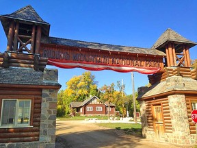 Riding Mountain National Park entrance