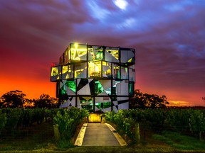 The Cube at d'Arenberg winery
