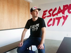 Mike Ringrose, co-owner of Edmonton’s Escape City,