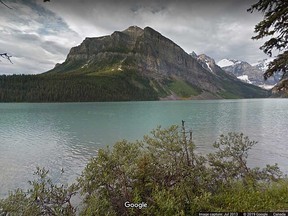 Lake Louise on Google Street View