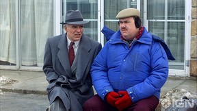 Plane, Trains and Automobiles, starring Steve Martin, left, and John Candy