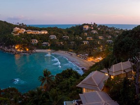 Twilight at Bayan Tree Koh Samui