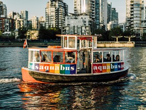 The Aquabus is a great and inexpensive way to enjoy the False Creek area of Vancouver.