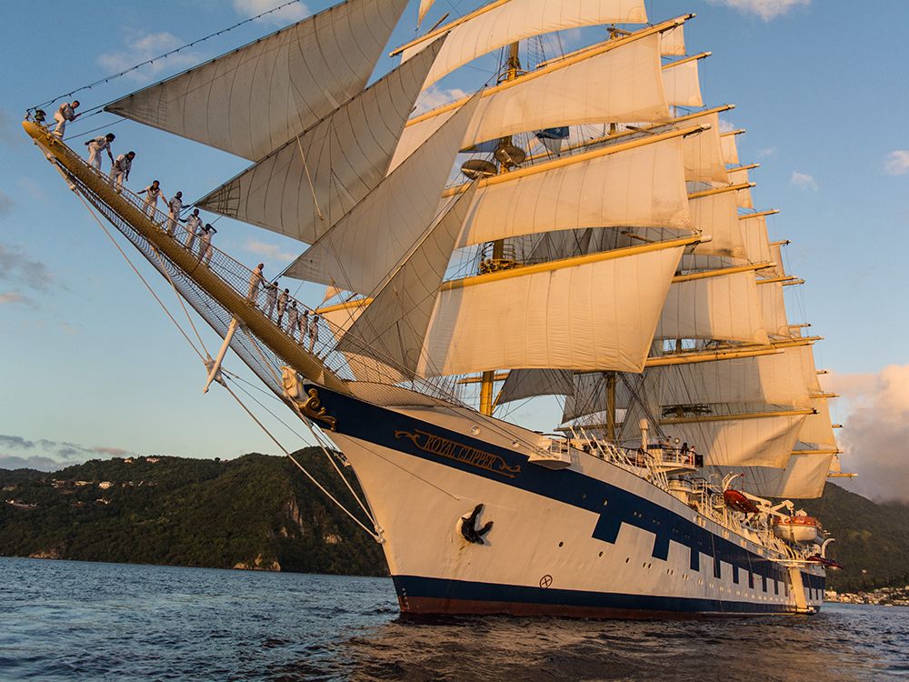 Come sail away unique journeys offered by Star Clippers