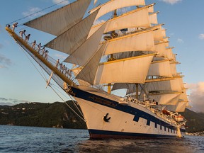 Royal Clipper is the flagship of the Star Clippers fleet.