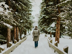 Visiting the Rockies in winter is not just for skl enthusiasts.