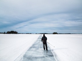 Lace up your skates and visit one of Canada's best skating trails this winter