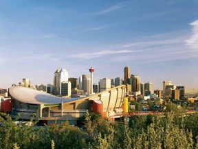 Calgary city skyline