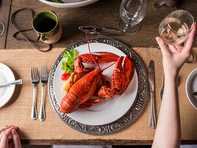 Lobster is always available in Nova Scotia, but the south shore is currently in its fishing season