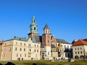 Wawel Castle in Krakow, Poland