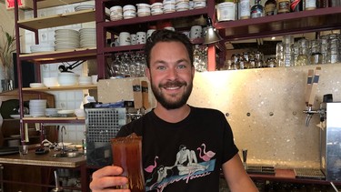 Samuel Boivin Provost serves up a Bloody Hawaiian