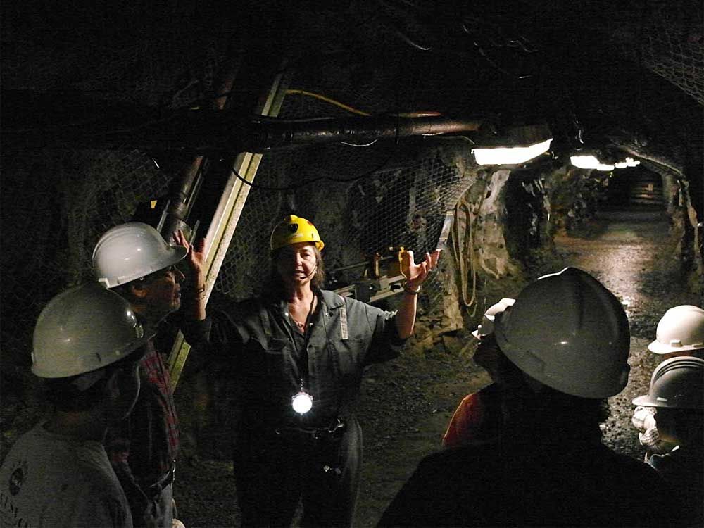 mine tour canada