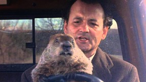 Bill Murray in Groundhog Day