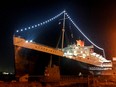 The Queen Mary has been permanently docked in Long Beach, California since retiring from service in 1967. Today it serves as a tourist attraction, hotel and entertainment venue.