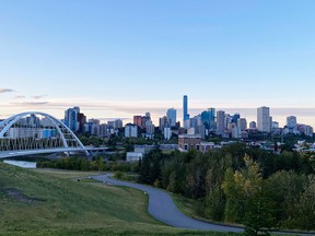 The Edmonton skyline