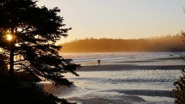 Visitors to Pacific Rim National Park on Vancouver Island will be bathed in stunning British Columbia sunsets.