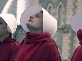 Elisabeth Moss reprises her role in The Handmaid's Tale