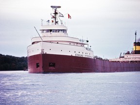 The Edmund Fitzgerald, shown in 1971