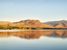 A quiet morning on Osoyoos Lake.