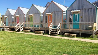 The cosy cabins at Shanty Stay were hand-built using Island white cedar.

For Robbins Glamping story, Heide Piercey