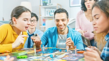 Family can always come together over a board game.