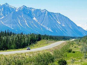 The tourism moniker for the Yukon is “Larger than Life.” Take a drive down the Haines Highway and it’s clear to see the phrase fits.