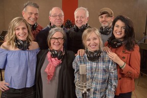 The voice cast of Corner Gas Animated. Most of them had returned from the live-action version.