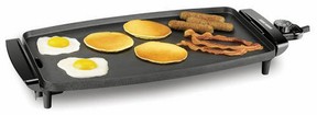 Family Sized Electric Griddle with Removable Temperature Probe, $60, blackanddeckerappliances.ca