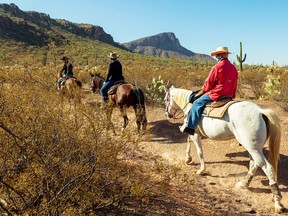 White Stallion Ranch is a family-friendly dude ranch focused on riding.