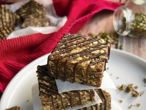 Chewy no-bake oat squares