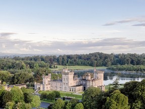 Dromoland Castle Hotel has been converted from a family home to a luxury hotel, complete with its own golf course.