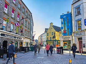 Shop Street, Galway City.