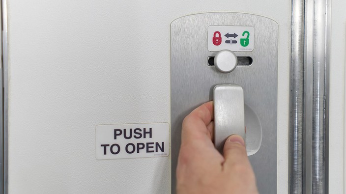 Our worse travel fear? Trapped in toilet on a plane
