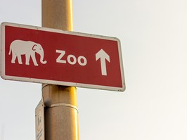 Zoo sign