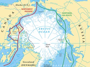 map Northwest Passage