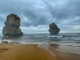 The limestone pillars rising out of the coastal waters are stunning.