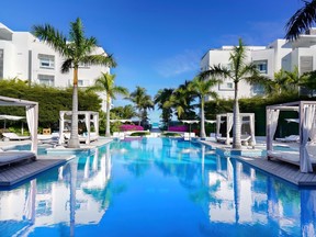 The pool at Wymara Resort.