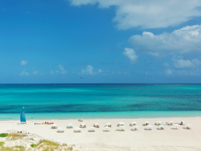Grace Bay Beach.