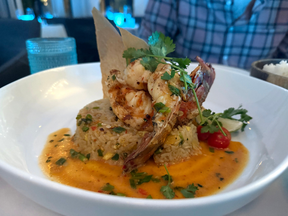 Jamaican Jerk Shrimp from Indigo.