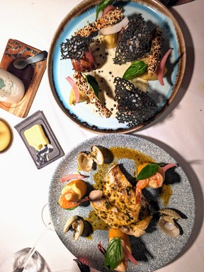 Seafood on repeat at Le Bora Bora by Pearl Resorts.