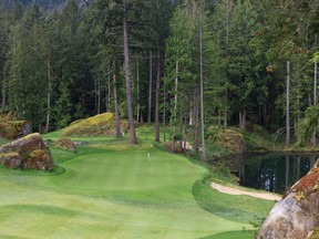 Bear Mountain's Valley Course is a couple shots easier than the Mountain Course, which has hosted the PGA TOUR Champions many times.