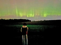 Northern Lights over St. Marys.