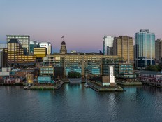 Halifax's waterfront has been made over with an attractive redevelopment called Queen's Marque District, which includes a boutique hotel, multiple restaurants and shops and a public square.