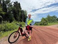 Jody Robbins on a cycling tour of Nova Scotia's coast with Freewheeling Adventures.